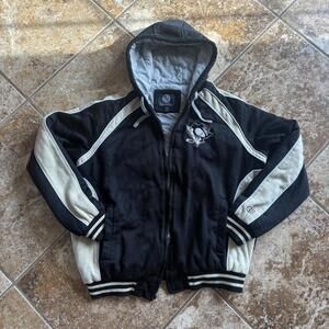 vintage Y2K 2000s pittsburgh penguins heavyweight zip up